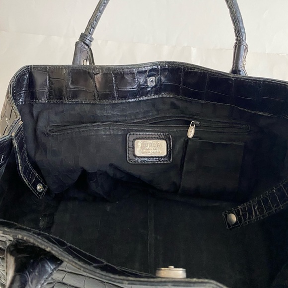 Furla Embossed Leather Handle Bag - Picture 6 of 6